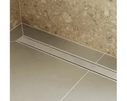 Fertigset Duschrinne hansgrohe RainDrain Original 700 mm edelstahl gebürstet 56197800 ohne Grundkörper
