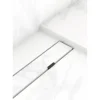 Fertigset Duschrinne hansgrohe RainDrain Rock 1000 mm befliesbar 56033000 ohne Installationsset und den uBox Grundkörper