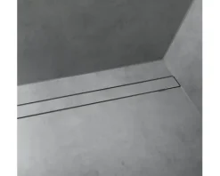 Fertigset Duschrinne hansgrohe RainDrain Rock 1000 mm befliesbar 56033000 ohne Installationsset und den uBox Grundkörper