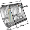 FinnTherm Fasssauna Carrie Fasssauna 2 Sitzbänke aus Holz, Sauna mit 42 mm Wandstärke, Außensauna mit Montagematerial, Naturbelassen