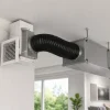 Flexibler Abluftschlauch 80 mm Combiflexrohr Aluminium-Innenbeschichtung feuerfest & extra stabil Für Klima-, Lüftungs- und Abluftanlagen