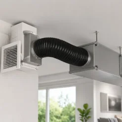 Flexibler Abluftschlauch 300 mm Combiflexrohr Aluminium-Innenbeschichtung feuerfest & extra stabil Für Klima-, Lüftungs- und Abluftanlagen