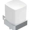 Flüssigseifenspender Emco Loft chrom/Glas satiniert 052100103