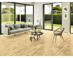 form & style Feinsteinzeug Wand- und Bodenfliese FOGGIA DARK OAK 15 x 90 x 0,85 cm