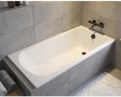 form&style Badewanne Mauritius 75 x 170 cm weiß glänzend