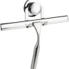 form&style Duschkabinenabzieher mit Halter 24,3 cm chrom