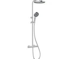 form&style Duschsäule inkl. Thermostat KUDA CoolTouch Verbrühschutz Easy Clean chrom glänzend