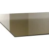form&style Duschwand MODENA 90 x 195 cm Profil schwarz matt Glasdekor Braun schmutzabweisende Glasbeschichtung