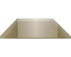 form&style Duschwand MODENA 90 x 195 cm Profil schwarz matt Glasdekor Braun schmutzabweisende Glasbeschichtung