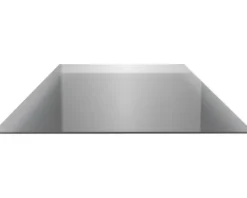 form&style Duschwand MODENA 90 x 195 cm Profil schwarz matt Glasdekor Grau schmutzabweisende Glasbeschichtung