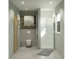 form&style Feinsteinzeug Wand- und Bodenfliese MODENA grigio 30,5 x 61,5 x 0,74 cm