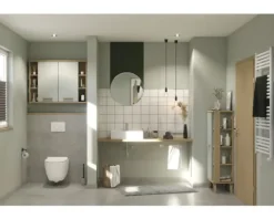 form&style Feinsteinzeug Wand- und Bodenfliese MODENA grigio 30,5 x 61,5 x 0,74 cm