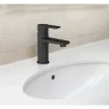 form&style Waschtischarmatur MALE schwarz matt
