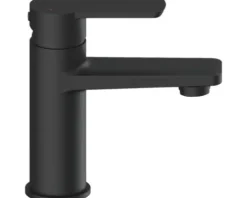 form&style Waschtischarmatur MALE schwarz matt