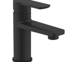 form&style Waschtischarmatur MALE schwarz matt