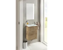 form&style Waschtischunterschrank FELINA BxHxT 44 x 60 cm x 24,3 cm Frontfarbe asteiche Holzdekor
