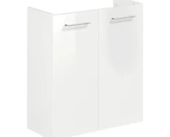 form&style Waschtischunterschrank FELINA BxHxT 52 x 60 cm x 24,3 cm Frontfarbe weiß hochglanz 82271