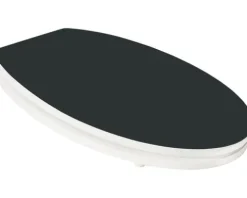 form&style WC-Sitz Color Edge schwarz mit Absenkautomatik
