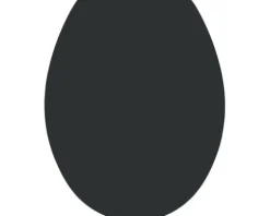form&style WC-Sitz Color Edge schwarz mit Absenkautomatik