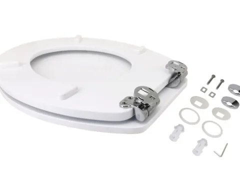 form&style WC-Sitz Color Edge grau matt mit Absenkautomatik