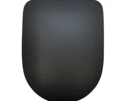 form&style WC-Sitz Dominica Uni schwarz matt Absenkautomatik