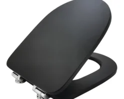 form&style WC-Sitz Dominica Uni schwarz matt Absenkautomatik
