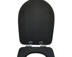 form&style WC-Sitz Dominica Uni schwarz matt Absenkautomatik
