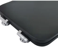 form&style WC-Sitz Dominica Uni schwarz matt Absenkautomatik