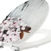 form&style WC-Sitz MDF Flower mit Absenkautomartik und leicht abnehmbar