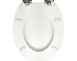 form&style WC-Sitz MDF Flower mit Absenkautomartik und leicht abnehmbar