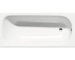 form&style Badewanne GALOA 70 x 160 cm Stahl emailliert alpinweiß glänzend