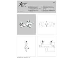 form&style Badewannenarmatur mit Thermostat ARI chrom