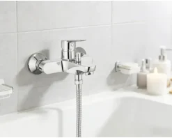 form&style Badewannenarmatur NUKU chrom