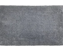 form&style Badteppich Baumwolle 50x80 cm anthrazit