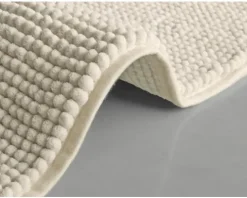 form&style Badteppich Chenille 80 x 50 cm beige