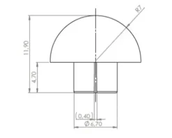 form&style Deckelpuffer/Sitzpuffer-Ersatzteilset