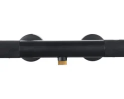 form&style Duscharmatur mit Thermostat KUDA schwarz matt