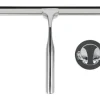 form&style Duschkabinenabzieher inkl. Halterung Edelstahl