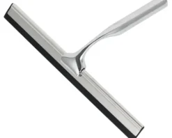 form&style Duschkabinenabzieher inkl. Halterung Edelstahl