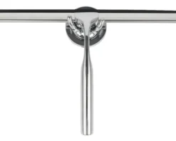 form&style Duschkabinenabzieher inkl. Halterung Edelstahl
