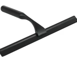 form&style Duschkabinenabzieher mit Halter 24,3 cm schwarz