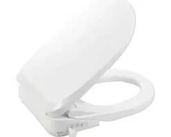 form & style Dusch-WC-Sitz Pagan weiß mit Absenkautomatik mit Fön, LED Nachtlicht; Sitzheizung und Fernbedienung, Wassertemperatur einstellbar