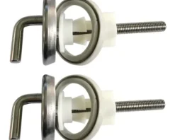 form&style Ersatzscharniere Edelstahl für WC Sitze S01D