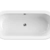 form&style Freistehende Badewanne SANSIBAR 80 x 180 cm weiß glänzend