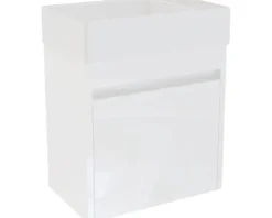 form&style Gäste-Badmöbel-Set Avellino, weiß 54x28 cm