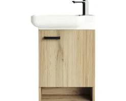 form&style Gäste-Badmöbel-Set Venas 54 cm inkl. Keramikwaschtisch Legnano-Optik