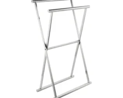 form&style Handtuchständer Schere edelstahl gebürstet