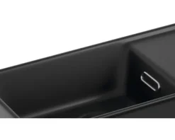 form&style Handwaschbecken MAKIRA 39,5 x 21 cm schwarz matt