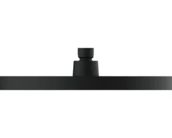 form&style Kopfbrause KUDA rund Ø 260 mm schwarz