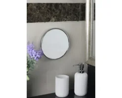 form&style Kosmetikspiegel SALEA mit Saugnäpfen 3fach Vergrößerung